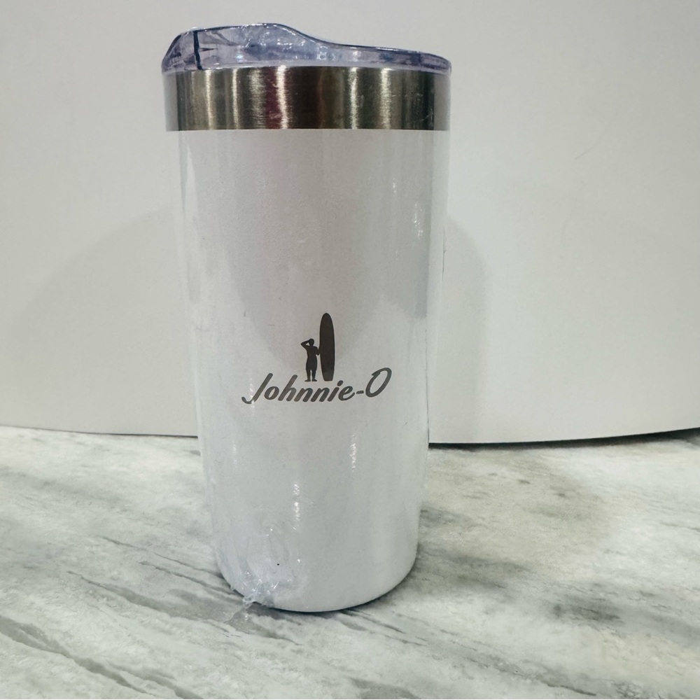 johnnie-O White 20 oz Tumbler